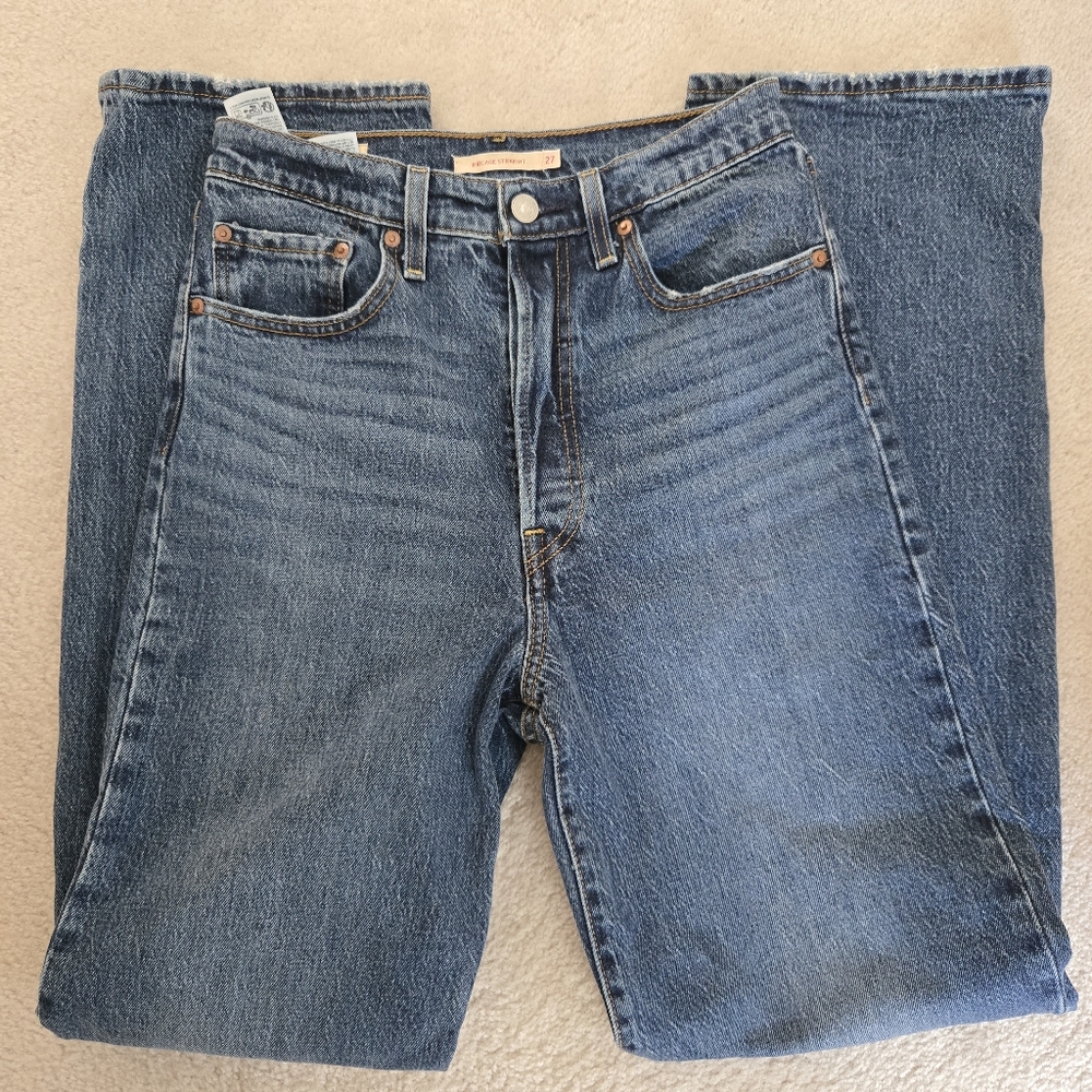 Levi's Women's Ribcage Full Length Jeans 27 - New